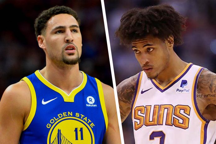 To make up for the absence of veteran gunner Klay Thompson (left), the Golden State Warriors would acquire guard Kelly Oubre Jr. from the Oklahoma City Thunder in exchange for future draft considerations. PHOTOS COURTESY OF GETTY IMAGES