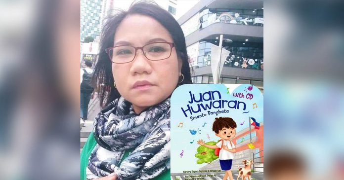 Teacher and writer Linda Arnaez-Lee of Barangay Pantao, Sibalom, Antique has come out with a children’s book in Kinaray-a promoting time-honored Filipino values.