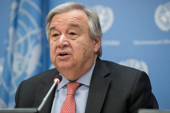 GUTERRES. MARK GARTEN/UN PHOTO