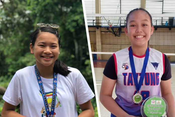 Bacolod Tay Tung High School Thunderbolts has secured commitments of volleybelles Ysabelle Chua (left) and Alex Montoro from Bacolod City. CONTRIBUTED PHOTOS