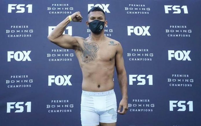 Tokyo Olympic-bound Filipino boxer Eumir Marcial gears up for his professional boxing debut against American fighter Andrew Whitfield at the Microsoft Theater in Los Angeles, California, United States today. PHOTO COURTESY OF DENNIS PRINCIPE