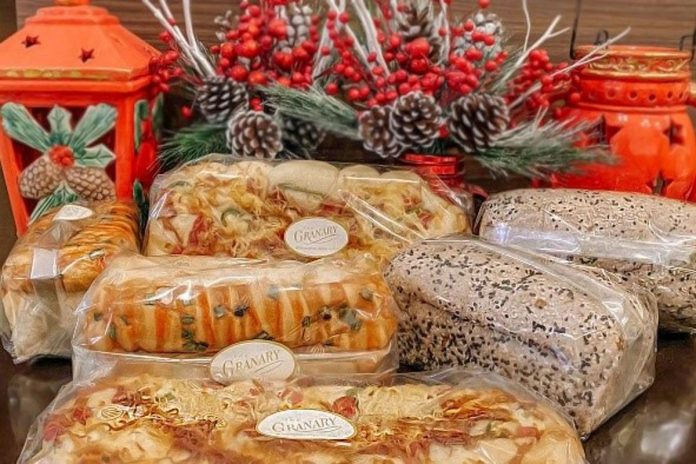 The Granary’s freshly baked breads like the Asian loaf, multigrain bread and Ohana bread will welcome additions to complement your holiday feasts at home.