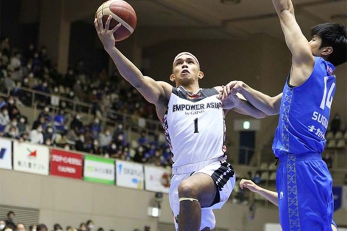 Ferdinand “Thirdy” Ravena III had a decent out with 10 points, on a four-of-nine field goal shooting, along with four rebounds and an assist in 17 minutes. JAPAN B. LEAGUE