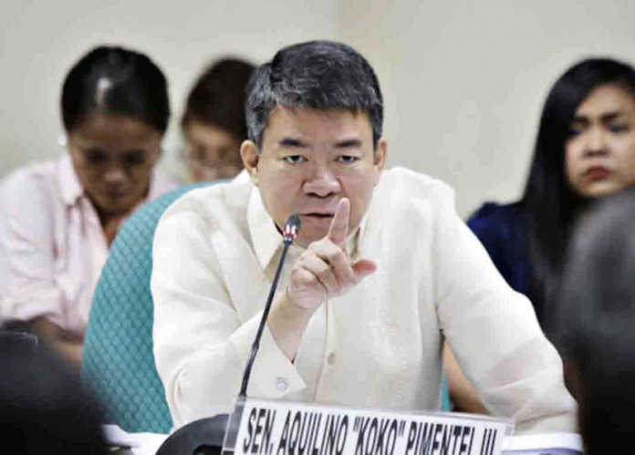 “The person who charged me was not even anywhere near me or the place of the incident. [Nakakapagtaka] why he became all of a sudden the source of the allegations,” says Sen. Koko Pimentel III upon dismissal of the quarantine breach complaint filed against him. REUTERS PHOTO