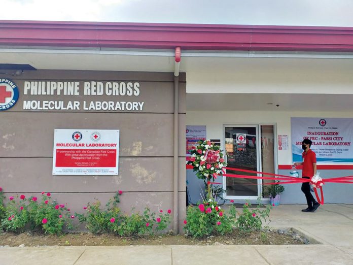 The Philippine Red Cross Molecular laboratory in Passi City is expected to process up to 1000 samples in a day for coronavirus testing.