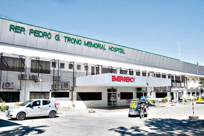 The Rep. Pedro Trono Memorial District Hospital in Guimbal, Iloilo partially reopened on Jan. 2 after more than a week of lockdown. ILOILO.GOV.PH