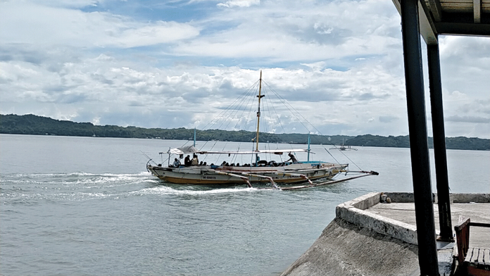 Now, only fiberglass- or steel-hulled boats are allowed to service the Guimaras-Iloilo City route and vice versa. Wooden-hulled boats such as this one have been grounded for safety reasons. IAN PAUL CORDERO/PN