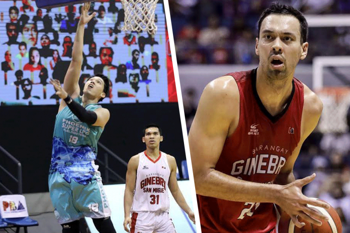 Justin Chua (left) and Gregory Slaughter (right). Photo courtesy of PBA