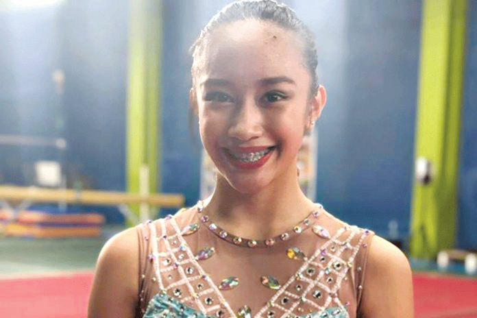 Bacolodnon Kiana Alagaban will be one of the participants in the First MK Rhythmic Gymnastics International Online Competition from Feb. 25 to 28. PN FILE PHOTO