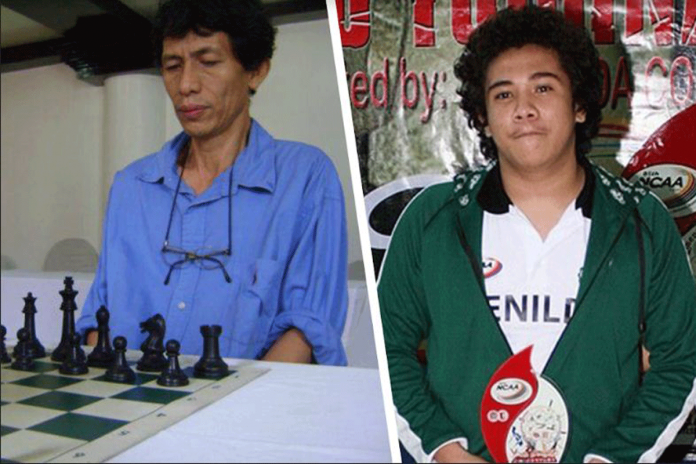 Chess Window,NCAA. Ilonggo Cesar Mariano (left) plays a vital role for Iloilo Kisela Knights to dominate over Laguna Heroes and Antipolo Cobras in the first conference of Professional Chess Association of the Philippines game on Wednesday night, while Bacolodnon Joel Pimentel (right) shows the way for Negros Kingsmen to win against Cavite Spartans and Isabela Knight Raider.