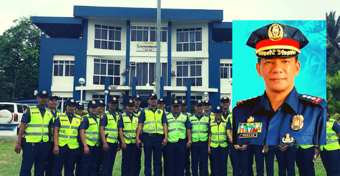 “Maging God-fearing,” Police Colonel Ramir Perlito Paradero Perlas, new police director of Aklan, tells his men.