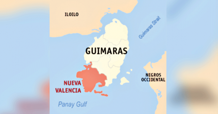 The municipality of Nueva Valencia is a third-class municipality in the province of Guimaras. According to the 2015 census, it has a population of 39,810 people. 