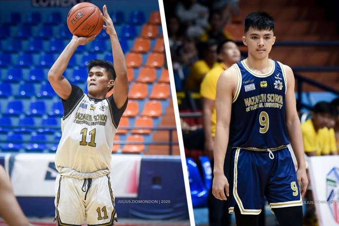 Bago City-native Reyland Torres (left) has committed to play for National University Bulldogs for college, while his high school teammate, Silay City’s Harold Alarcon (right) remains undecided. Photos courtesy of Julius Domondon.