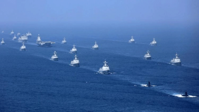 China’s 220 militia vessels were spotted at the Julian Felipe Reef in the West Philippine Sea on March 7. Foreign Affairs secretary Teodoro Locsin Jr. says he will wait for the Armed Forces of the Philippines’ recommendation before filing a diplomatic protest against China. APA