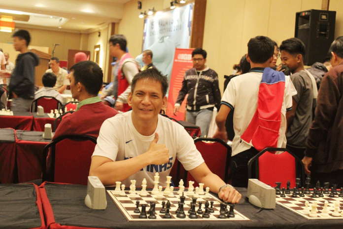 Grand Master Joey Antonio Jr. was instrumental in Iloilo Kisela Knights’ triumphs against Surigao Fianchetto Checkmates and Camarines Soaring Eagle on Saturday night. MARLON BERNARDINO