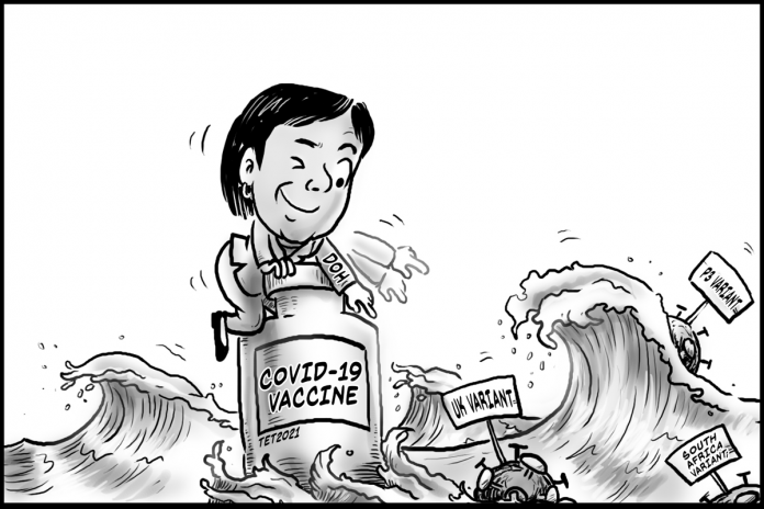 Editorial Cartoon for March 22, 2021.