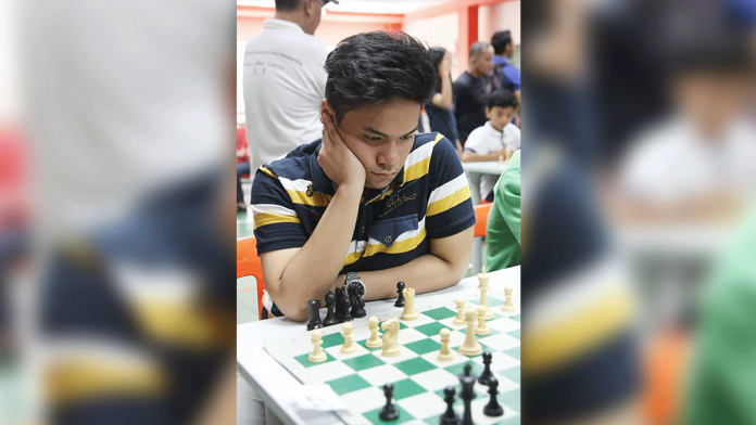 Giovanni Mejia comes up with crucial victories in the first-set triumph of Iloilo Kisela Knights against Toledo Trojans in the Southern Division semifinals of the Professional Chess Association of the Philippines first conference on Saturday night. GIOVANNI MEJIA/FACEBOOK