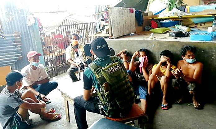 The Philippine Drug Enforcement Agency dismantled a suspected drug den in Barangay 12 on March 8. This led to the arrest of eight drug suspects. PDEA REGION 6