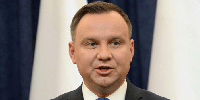 Polish President Andrzej Duda. Photo courtesy of Getty Images