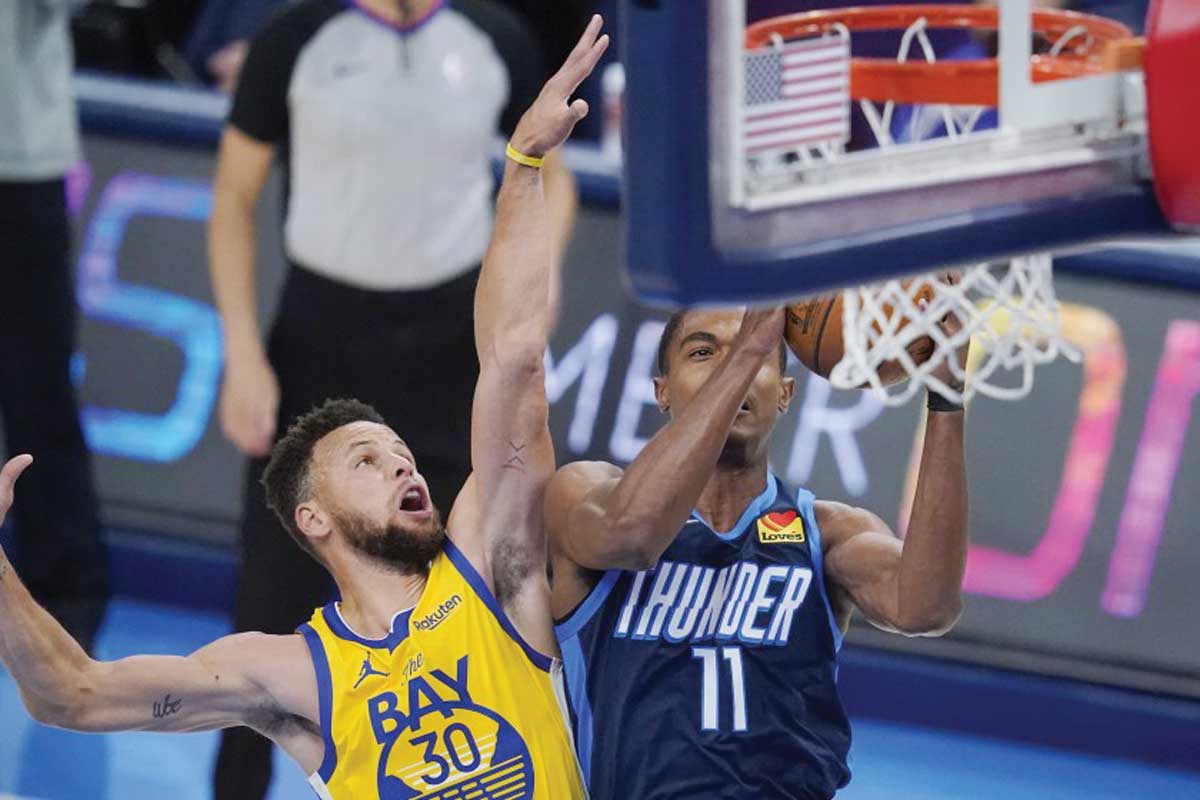 Curry Blazes For 42, Golden State Wins Over Oklahoma