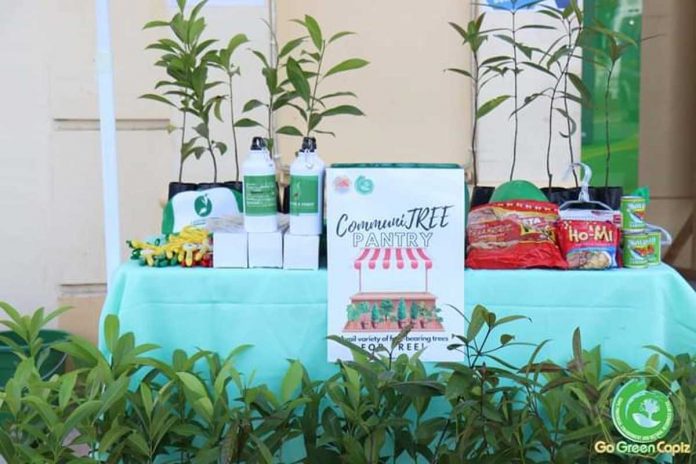 In Capiz province, a “CommuniTree” pantry gives out free seedlings of fruit-bearing trees for planting.