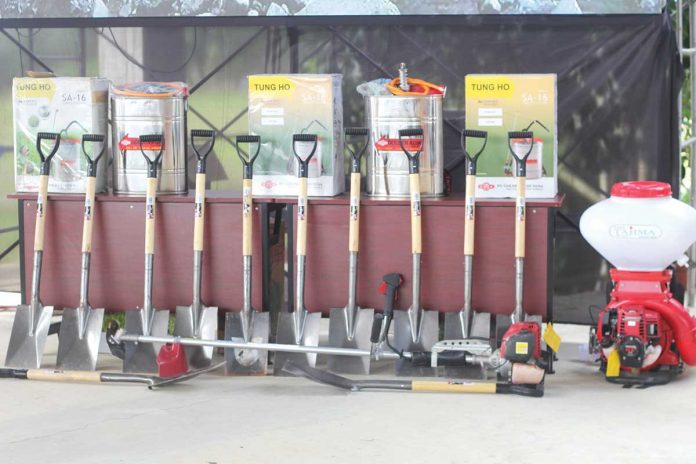 These farm machineries and equipment were distributed by the Department of Agrarian Reform to ARB organizations in Sara, Iloilo during the turnover ceremony at Sara National High School on Saturday. DAR-ILOILO PROVINCIAL OFFICE