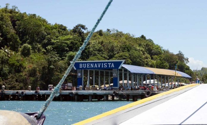 There are only three ports of entry to the island province of Guimaras. This one is the Buenavista Wharf in the municipality of Buenavista. The two others are the Jordan Wharf and the Ro-Ro Wharf in Hoskyn, Jordan.