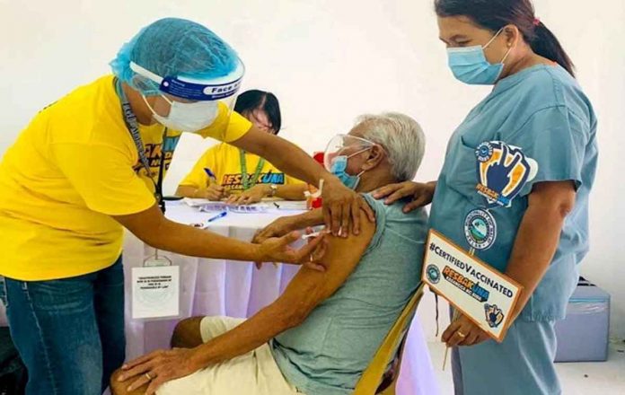 In Aklan, 801 senior citizens already completed their second dose of the vaccine against coronavirus disease while 9,645 got their first dose as of June 13. PHOTO MHO MALAY AKLAN