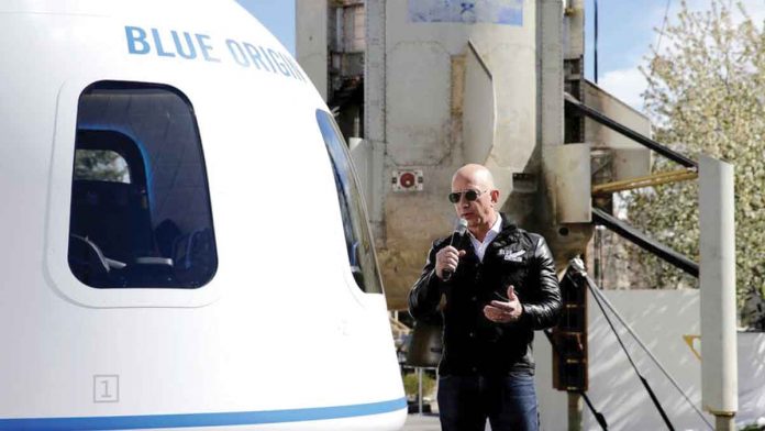 Jeff Bezos (pictured), his brother Mark, the auction winner and another as yet unannounced tourist will form the four-strong crew for the July 20 flight. REUTERS