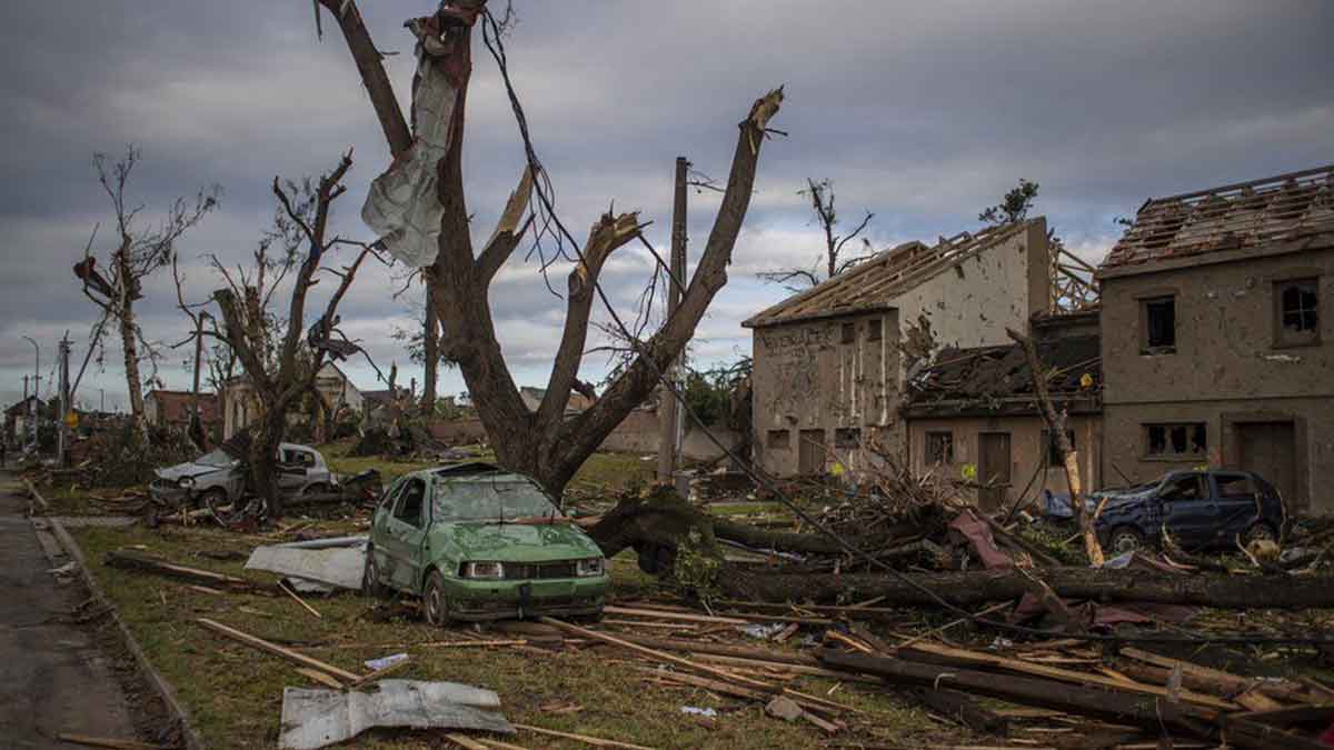 Deadly tornado wreaks havoc in Czech villages