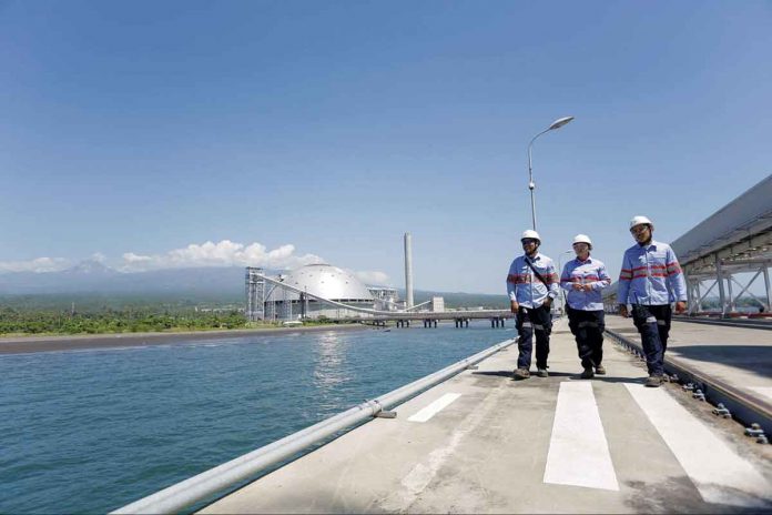 In this photo are team members from Therma South, Incorporated, operator of AboitizPower’s 300-megawatt baseload power facility straddling the village of Toril in Davao City and the municipality of Santa Cruz in Davao del Sur. No matter where they are or what they are doing inside the facility, AboitizPower’s team members make sure they adhere to the highest safety standards.