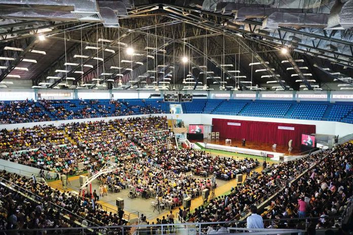 Convention of Jehovah's Witnesses at Victorias Sports and Amusement Center, Victorias, Negros Occidental.