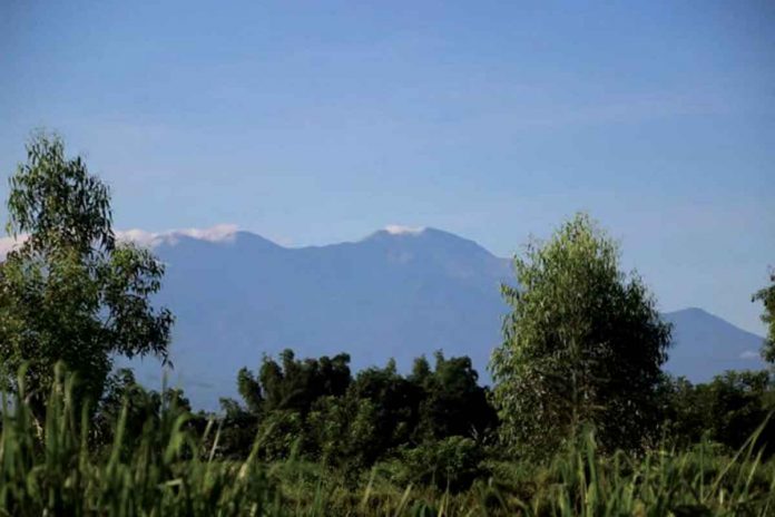 Kanlaon, an active stratovolcano, is the highest point in Negros Island and in the Visayas at 2,465 meters above sea level. In case it erupts, a plan has already been prepared by concerned authorities. ARCHIE ALIPALO