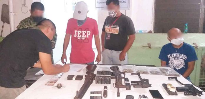 A retired police officer was arrested in an entrapment operation in Hinigiran, Negros Occidental on June 29. HINIGARAN MUNICIPAL POLICE STATION/NOCPPO