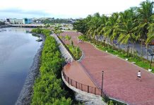 Iloilo City's Iloilo River Esplanade is an example of a thriving coastal and marine ecosystem. The Iloilo River is a renowned tourist destination because of its breathtaking magnificence and beautiful green spaces. LIPAD AERIAL PHOTOGRAPHY/PAULO ALCAZAREN