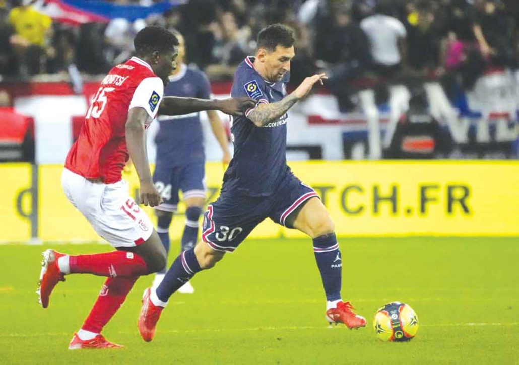 Messi Debuts As Psg Edges Reims Mbappé Scores 2