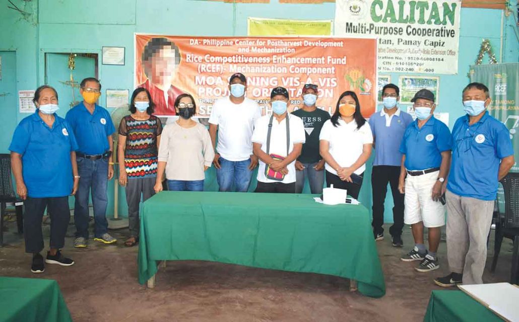 Capiz farmers to benefit from RCEF farm equipment