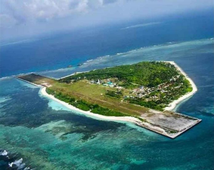 Pag-asa, the biggest and most strategically important Philippine outpost in the Kalayaan Island Group, is 400 kilometers from mainland Palawan province. It is the only Philippine-held feature with a civilian community, while eight other islands and reefs are occupied by Filipino troops.