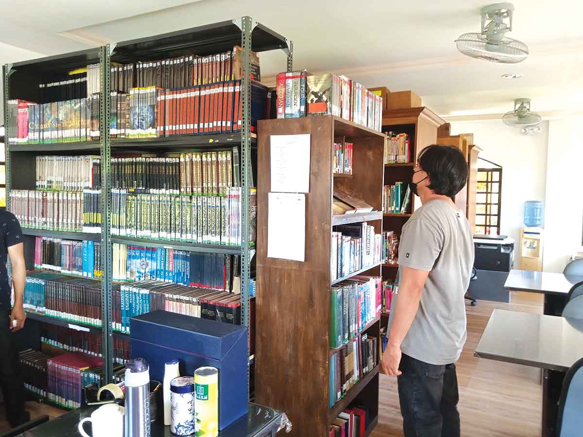 Quieter Iloilo libraries amid COVID pandemic