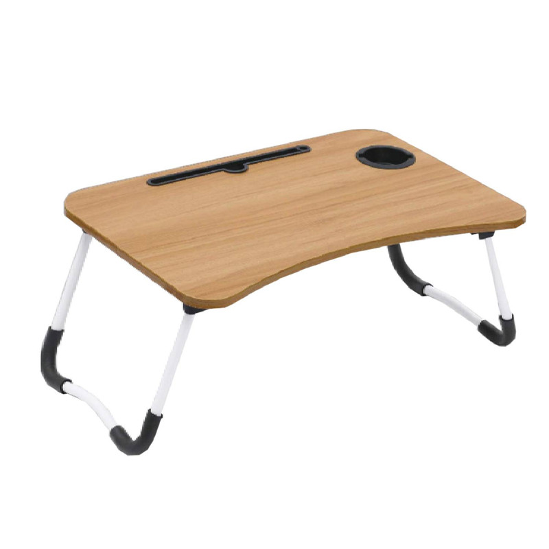 Foldable laptop table for your work from home needs. Available at Surplus. 