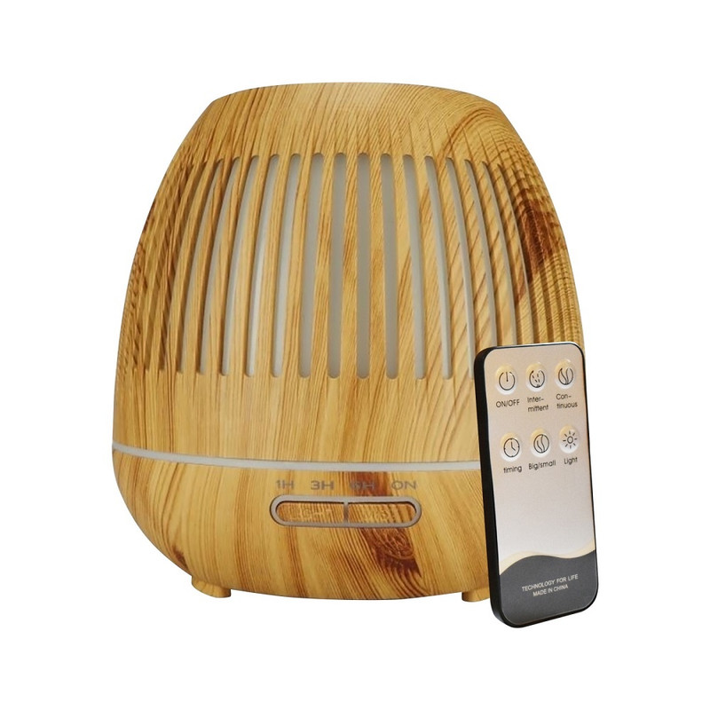 Wooden aroma humidifier.