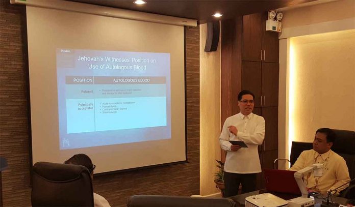 A presentation was conducted by the Hospital Information Representatives of Jehovah’s Witnesses in Vicente Sotto Memorial Medical Center in Cebu City, dated March 2, 2020, which was attended by the executive committee of the hospital. Even during the pandemic, the Witnesses continue on their seminars and presentations which are conducted virtually.