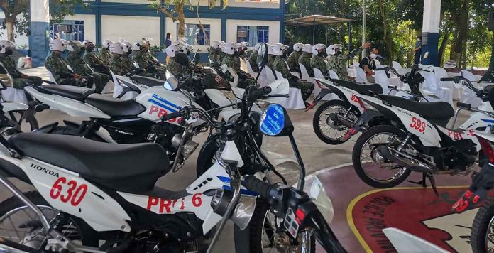 These motorcycles will be used by a new group of Capiz policemen tasked to go after illegal drugs targets, avert activities of motorcycle-riding criminals and ensure heightened police visibility in strategic areas. PIA-CAPIZ PHOTO