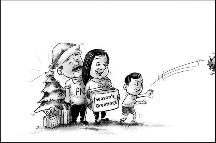 Editorial Cartoon for December 23, 2021.