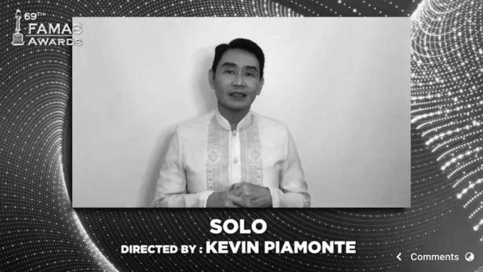 Kevin Piamonte “SOLO” wins Best Short Film at 69th FAMAS awards