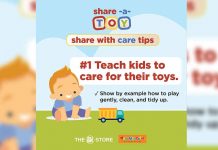 Teach kids to take good care of their toys. A gently used toy is sure to be enjoyed and loved by the next child who will own them. Show your kids how to clean and store their toys properly after play. Share stories on how their favorite toys can bring happiness to other kids once they have outgrown them.