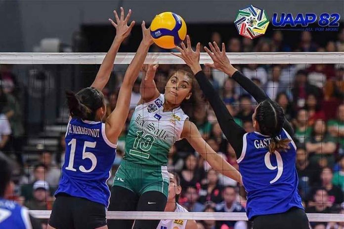 Aduke Ogunsanya is a former De La Salle University Lady Spikers middle blocker. UAAP PHOTO