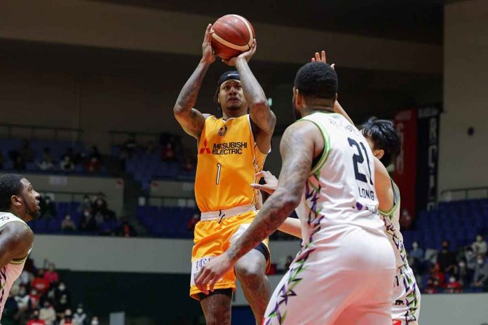 Former TNT Tropang Giga guard Bobby Ray Parks Jr. plays for the Nagoya Diamond Dolphins in the 2021 22 B.League season. B.LEAGUE PHOTO