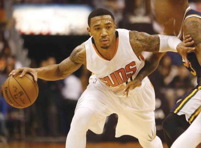 Orlando Johnson played for the Barangay Ginebra San Miguel Kings in 2015. PHOTO BY RICK SCUTERI/AP