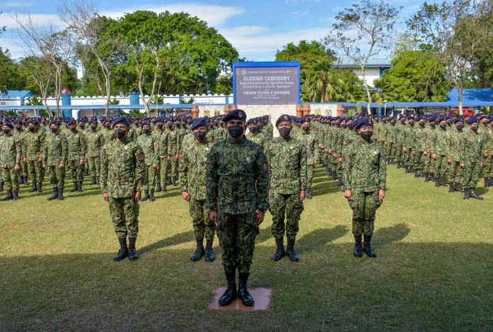 These cops have completed their counter-insurgency training and are set for deployment. Their graduation ceremony was held in Camp Delgado, Iloilo City on Feb. 8, 2022. They will be performing different tasks such as anti-insurgency, public safety and special law enforcement operations. PRO-6 PHOTO